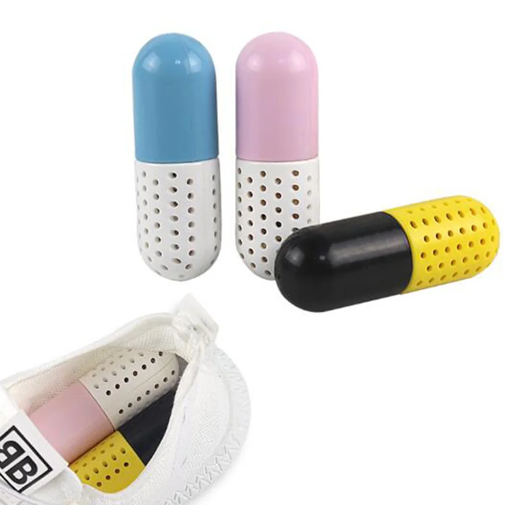 

1Pcs Shoes Deodorizer Pink Absorbing Agent Breathable Hollow Design for Drawer Cabinet Suitcase