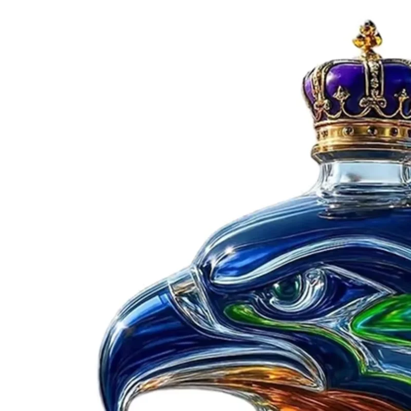 NEW The Seahawk Whisky Bottle 300ml Seattle Limited Edition Souvenir Bottle Figure Home Bar Decor Statue Collection Fans Gift