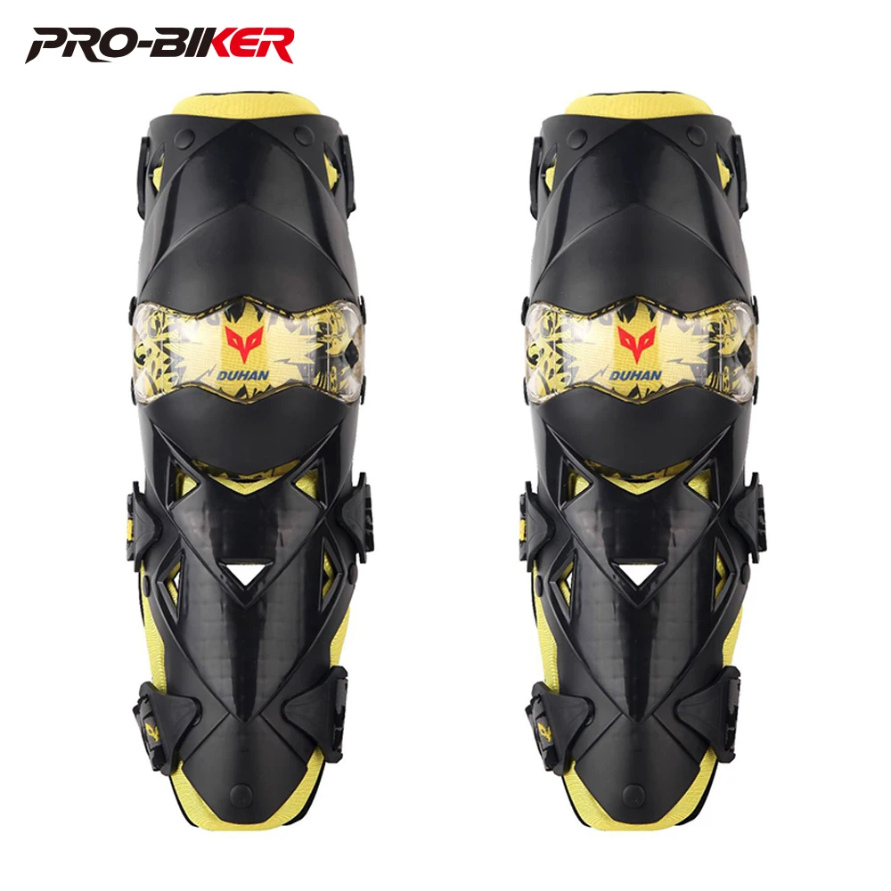 

DUHAN Motocross Knee Pad Anti Impact Motorcycle Protective Gear Wear Resistant Motocykl Knee Protection Perspire Moto Equipment