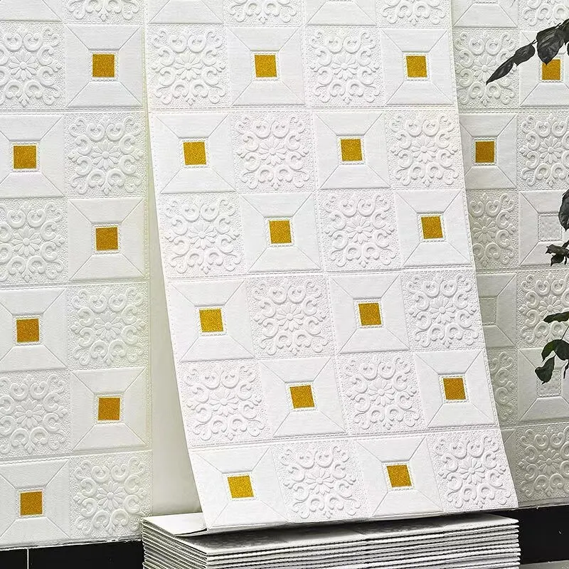 ثلاثية الأبعاد ملصقات الحائط ستيريو ، ذاتية اللصق ، ديكور السقف ، غرفة المعيشة ، غرفة نوم ، خلفية التلفزيون ، خلفية مقاومة للماء ، 70 سنتيمتر x 1 متر #4