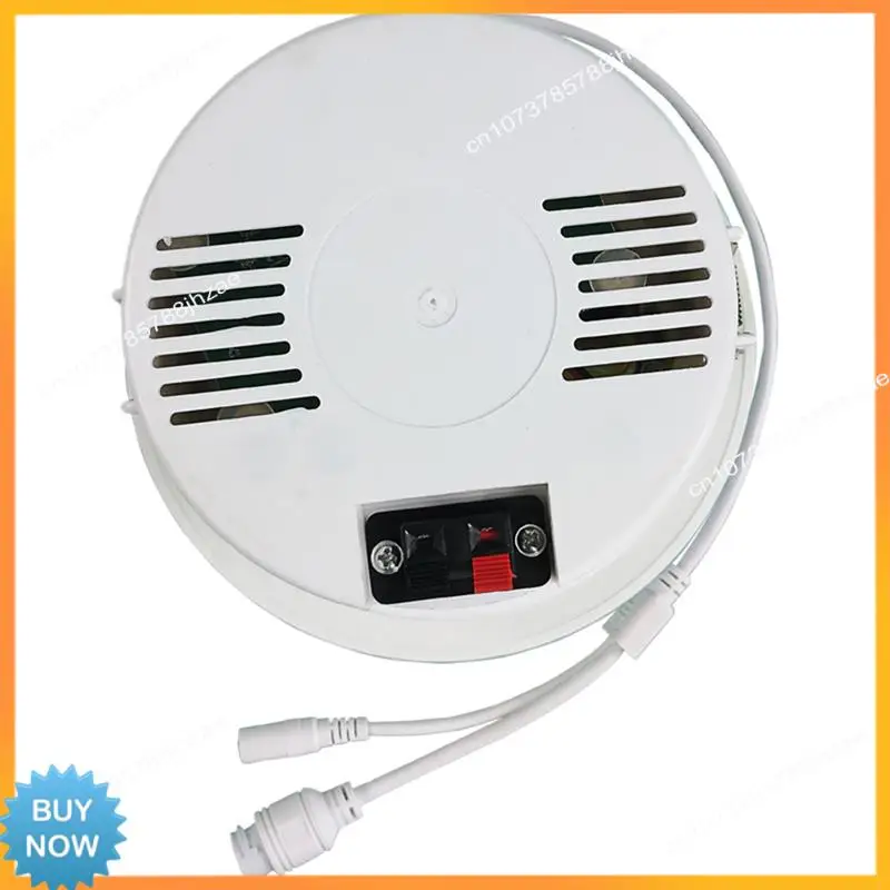 A10R 10W Network IP Public Address System Audio ABS Ceiling Speaker POE Or DC12V