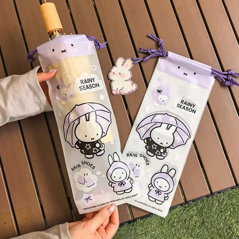 Cartoon New Umbrella Storage Bag Drawstring Bag Waterproof Moisture Proof Wear-resistant Resistant To Dirt Easy To Store Miffy