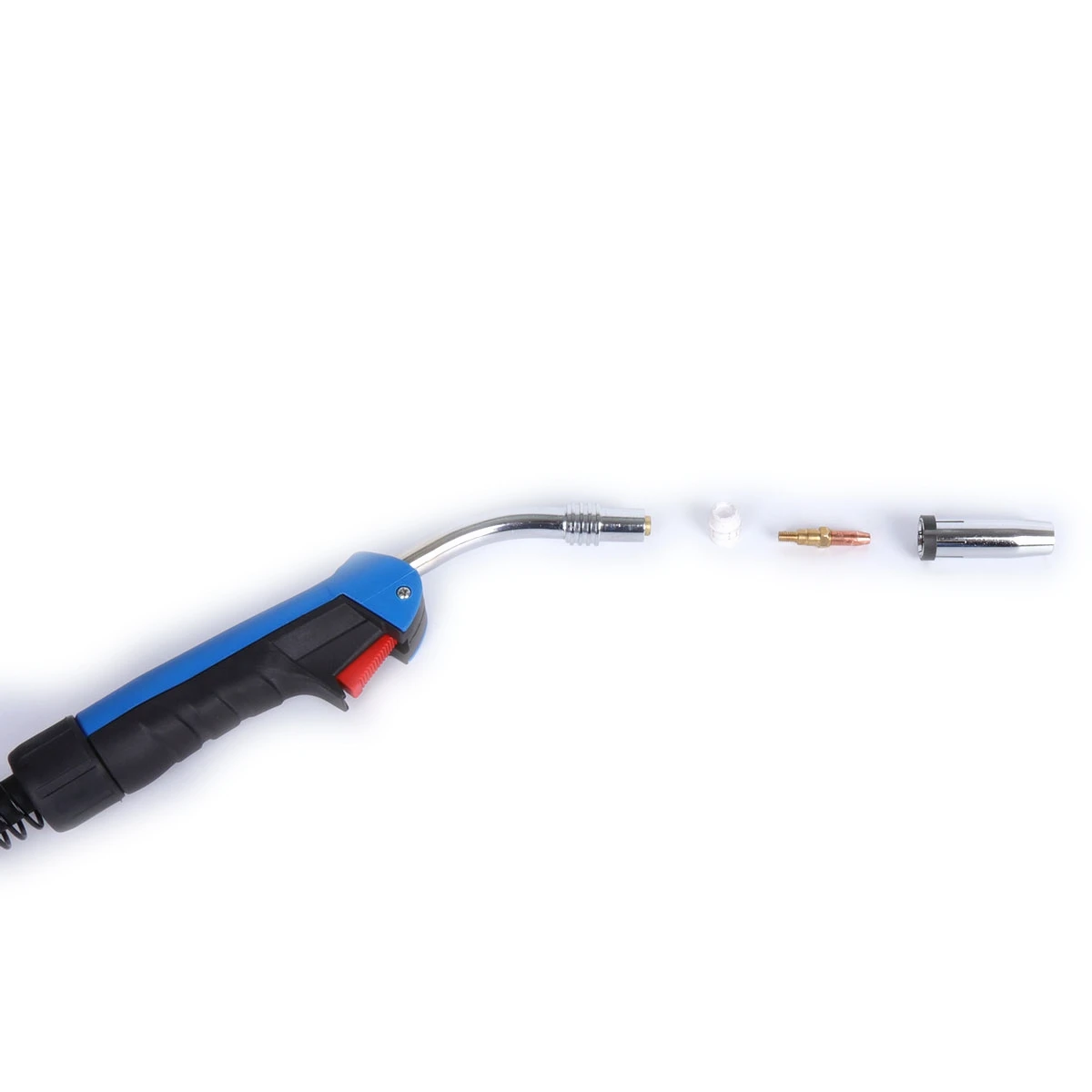 24KD MB-24 250A Welding Torch Gun MIG MAG CO2 Weld Torch Euro Connector 5Meters