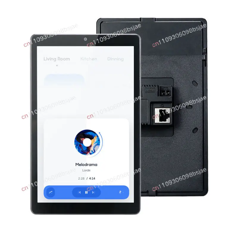 8 Inch In-Wall Industrial Android Tablet, POE RJ45 WiFi Smart Home Panel Fit 86 Size Wall Box, Compatible with YC-SM08P