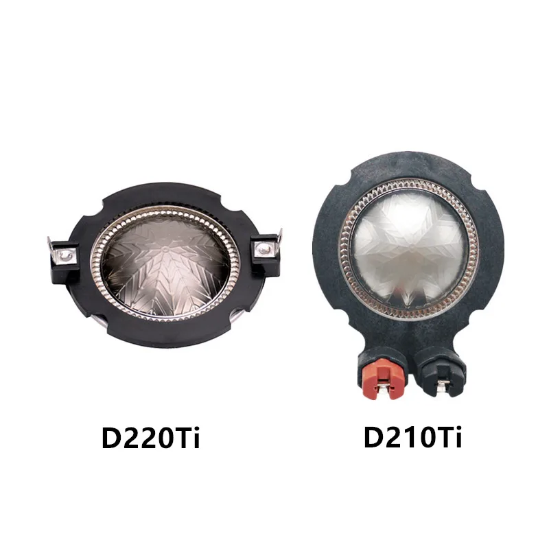 

2 шт. динамик-твитер диафрагма звуковой катушки D220 титановый купол 44 мм Ремонтный комплект для D220Ti D2500Ti-Nd D225Ti DJ динамик