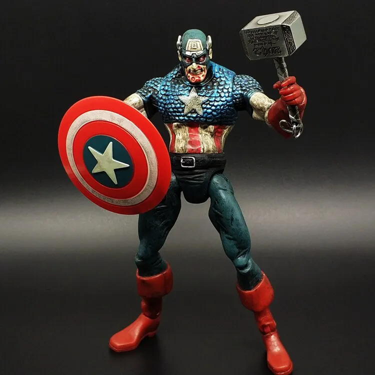 New 7 Inch Justice League Zombie Version Batman Articulated Superhero‌ Action Figures Dceased Comics Collectible Movie Model Toy - view 4