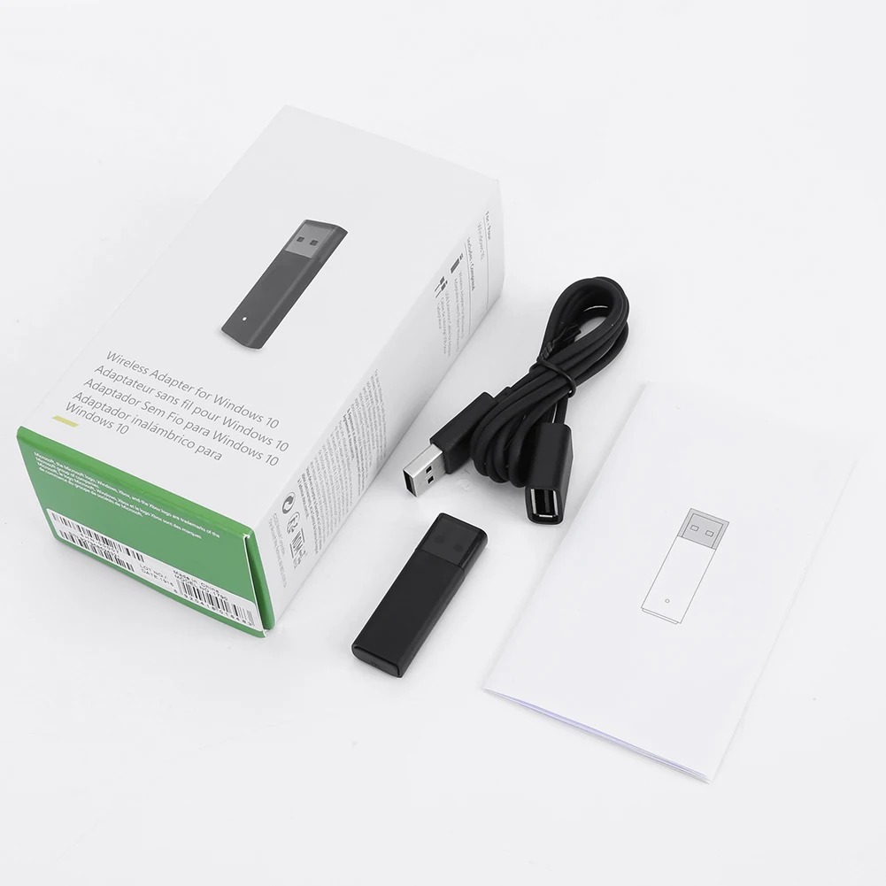 محول لاسلكي لاستقبال USB لأجهزة إكس بوكس ون ، بلوتوث ، وحدة تحكم ثانية ، إكس بوكس سيريز إكس ، إس ، لاب توب ، بيسي ، ويندوز 10 ، 8 ، 7