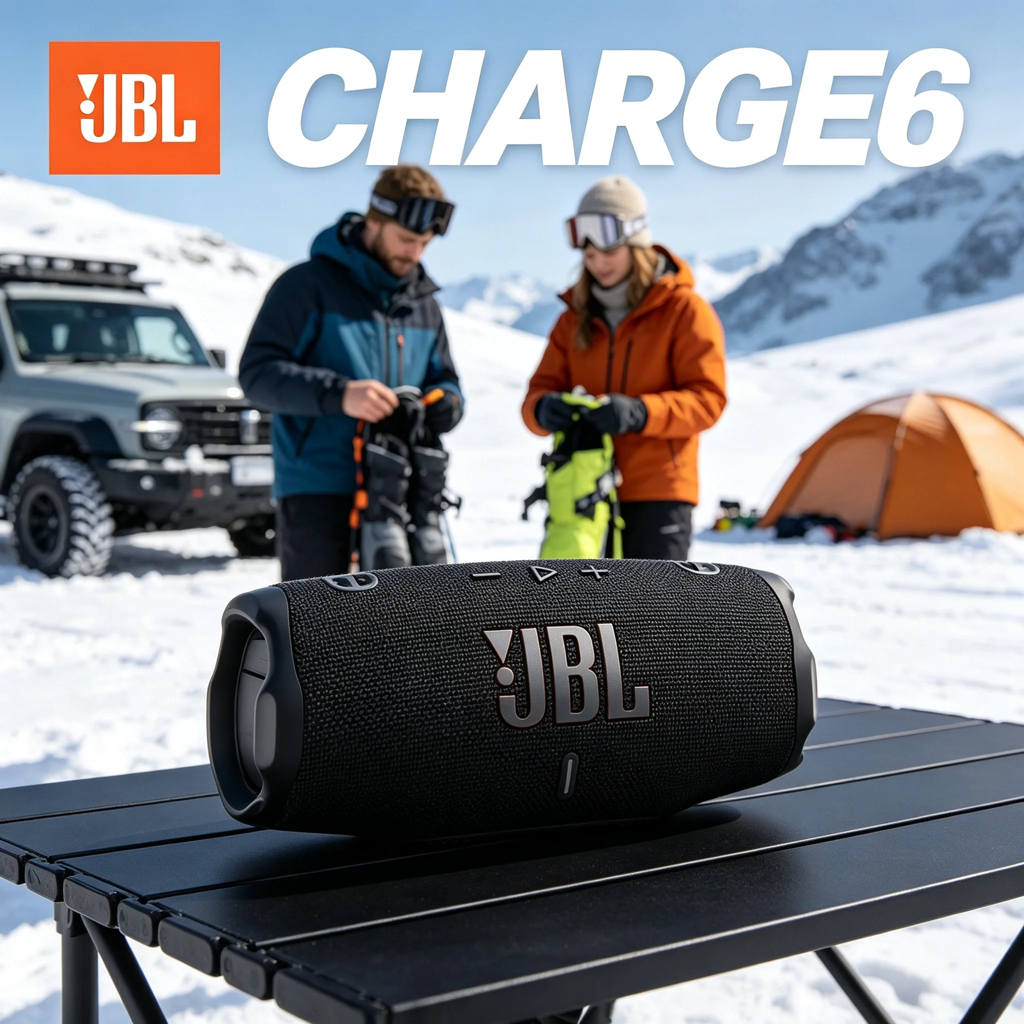 JBL CHARGE6 + XTREME5 Wireless Bluetooth Speakers Combo Powerful Sound IP67 Dustproof Waterproof for Camping Beach Party