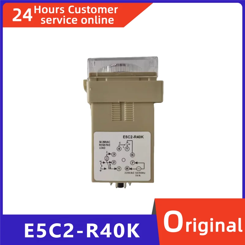 

New original guide rail pointer temperature controller E5C2-R20K E5C2-R40K E5C2-R20J E5C2-R20P
