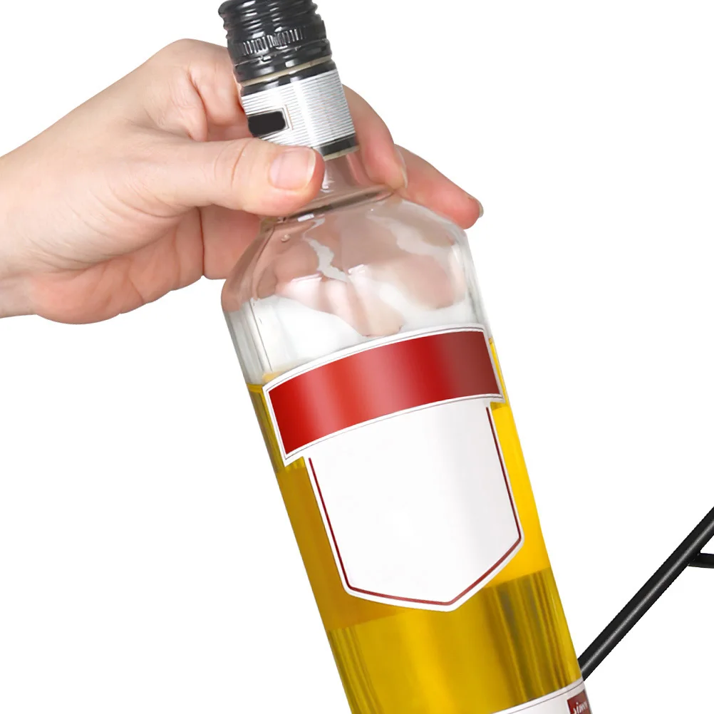 

Stainless Steel Sugar Syrup Shelf Office Kitchen Stepped Storage Rack Holder for 4 Bottles Syrup Shelf Spice Rack