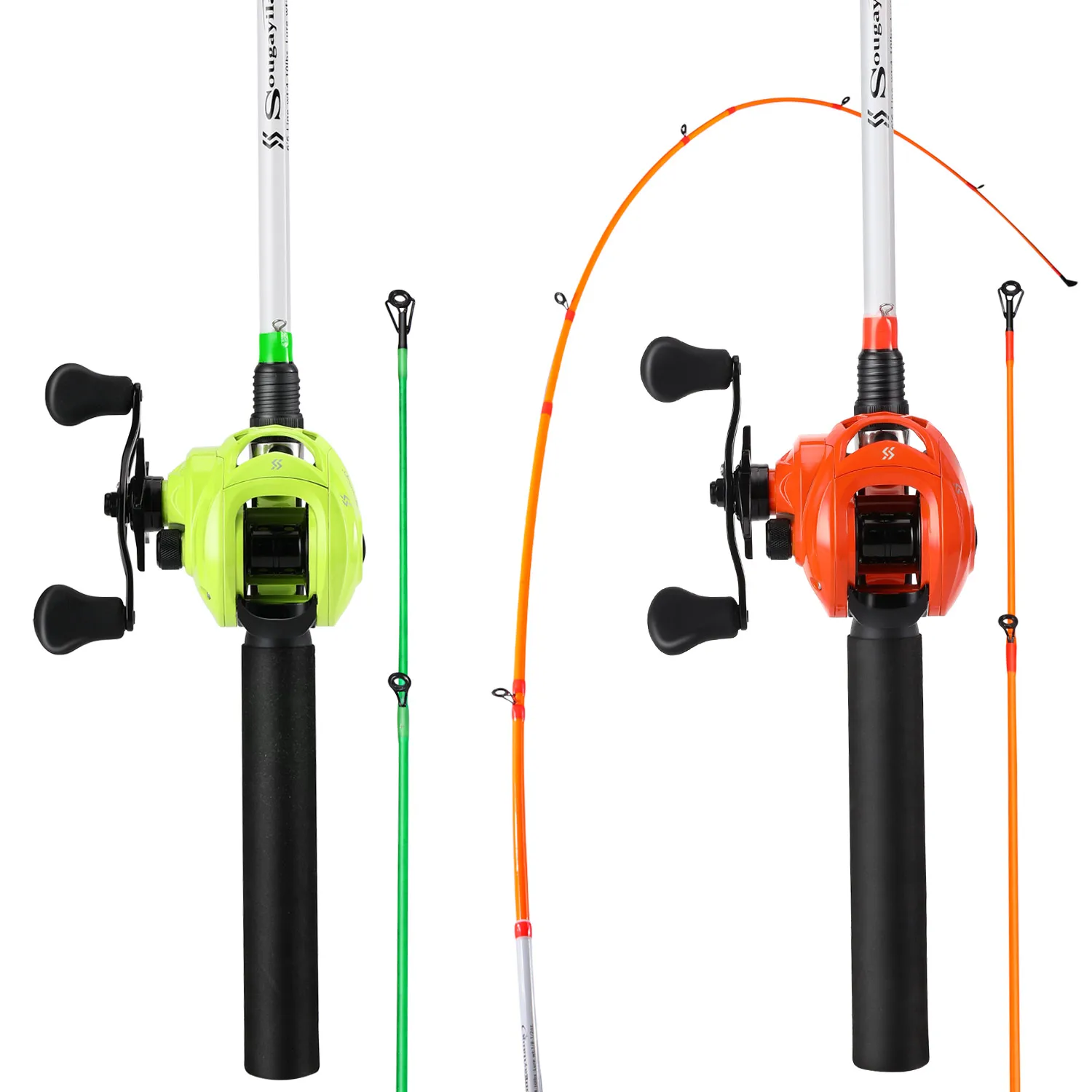 sougayilang-釣り竿とリールのコンボグラスファイバーキャスティング高速リールトラベルセット17-1bb72-1-198m