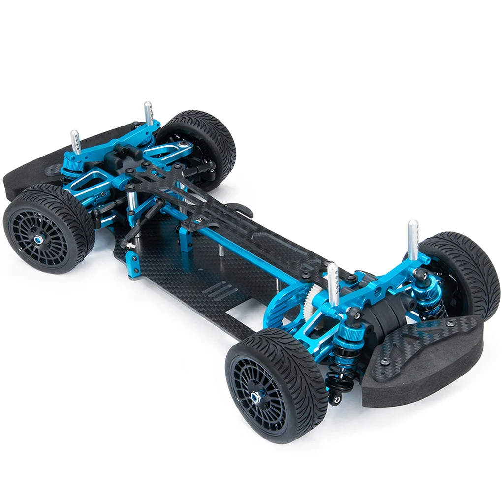 1/10 Aluminum Alloy  Frame Kit Shaft Drive for Tamiya TT01 1/10 RC Crawler Car Model DIY Parts RC Upgrade Part Chassis Frame