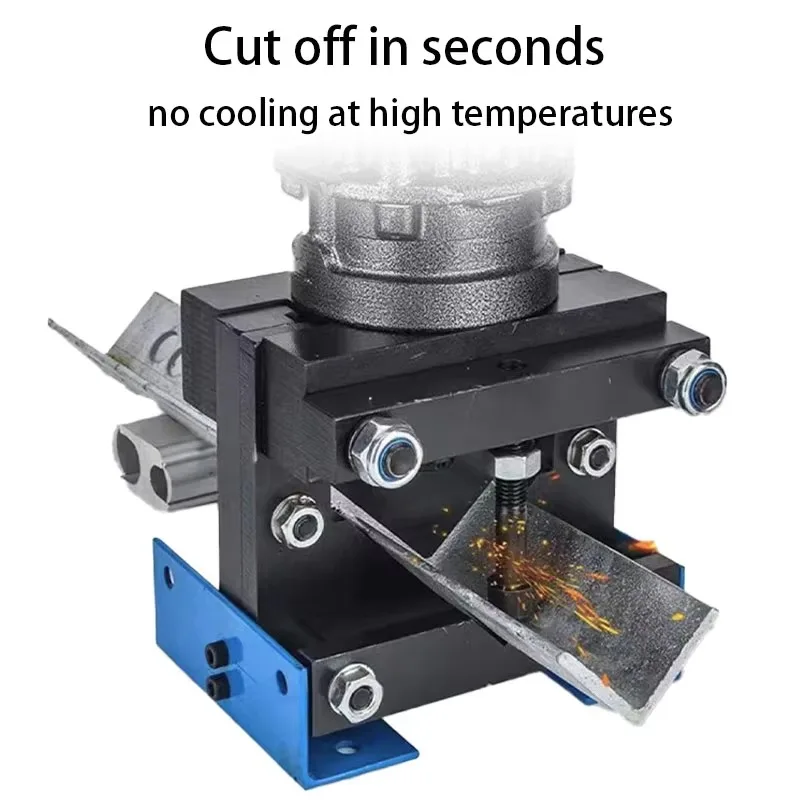 

JL-60 Electric Handheld Stainless Steel Arc Cutting Machine Portable Electro-Hydraulic Angle Iron Cutter Angle Rounding Feature