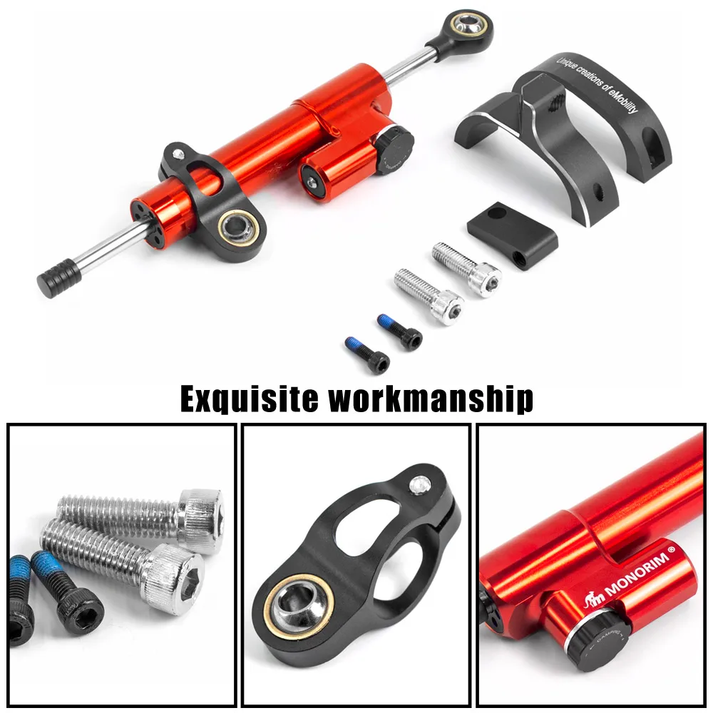 

2025Monorim Steering Damping, Damper for Segway Ninebot MAX G30 Scooter D/E/P/DII/LEII/LD/LE/LP, High-speed Stabilizer