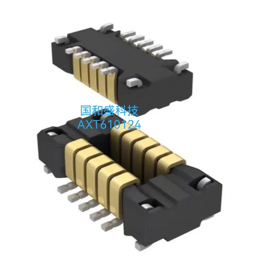 10-100 Stuks 100% Nieuwe Axt610124 Conn Hdr 10pos 0.4Mm Smd