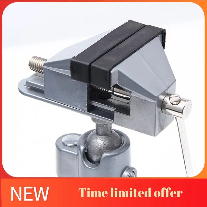 

2 Bench Vise Rotate 360°Table Vise For Crafting,Woodworking, Modeling,Sculpting, Painting, Drilling