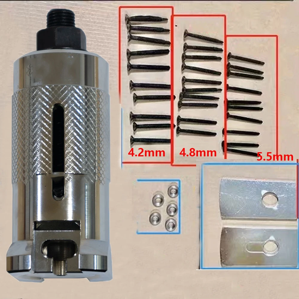 Lock Cylinder Puller Nail Puller Professional Locksmith Tool Stainless Steel Nail Puller Screws Cylinder Extractor