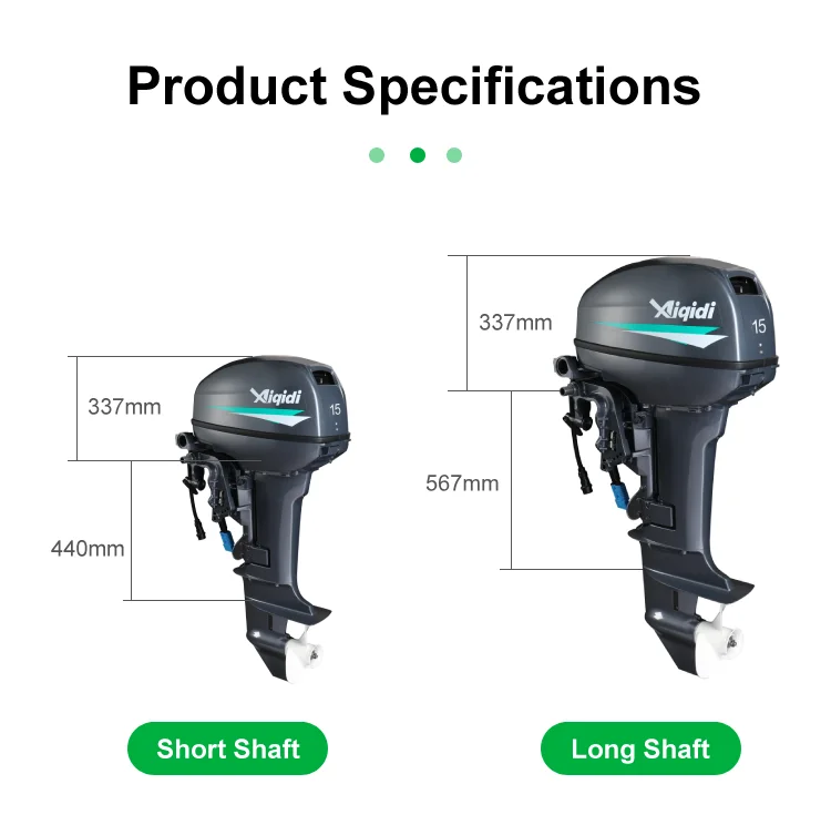 Popular AIQIDI 15HP 72V Electric Outboard Engine Short/Long Shaft E15 Electric Propulsion Outboard Motor