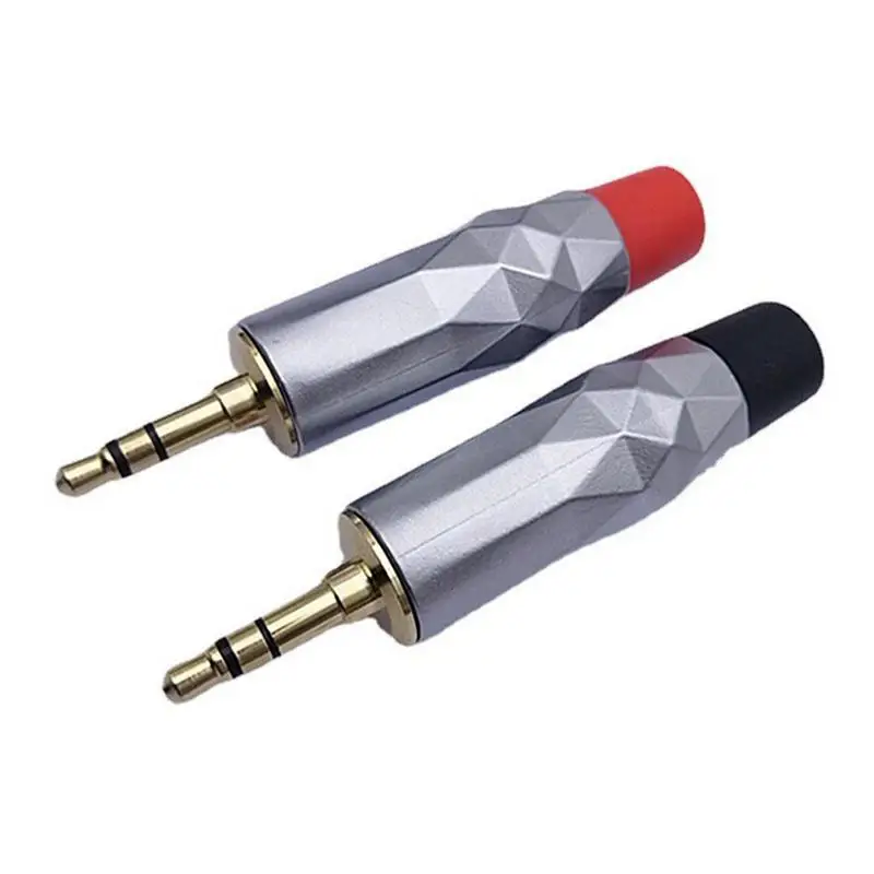 Адаптер аудиоразъема Кабельный разъем 3,5 мм Позолоченный разъем Двухканальный аудиоразъем Разъем для стереомикрофона