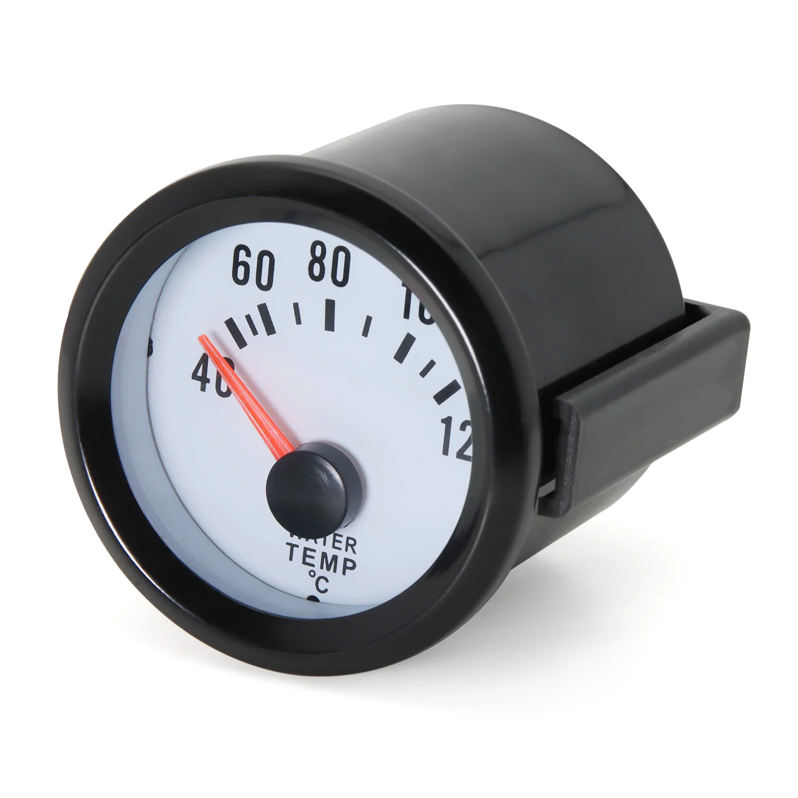 Gasoline Racing Car 40-120 ℃ 52mm Water Temperature Gauge with Temp Joint Pipe Sensor 26mm-40mm Hose Adapter DC12V