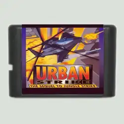 Urban Strike Region Free 16Bit MD Game Card For Sega Mega Drive For Genesis
