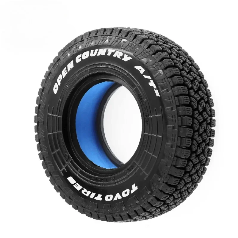 

4PCS 1.9 RC Crawler 105mm Rubber Tires for 1:10 RC Rock Crawler Car Axial SCX10 W229 TRX4