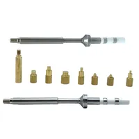 Heat Insert Nut Iron Tip M2-M8 Brass Hot Melt Insert Nut Insertion Insertion Kit for TS100 TS101 PTS200 PTS201 Soldering Iron