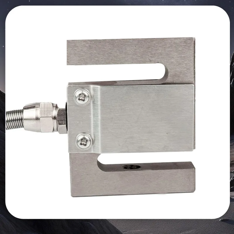 100 كجم-2T S-نوع ثنائي الاتجاه ضغط التوتر تحميل خلية عالية السعة قوة الاستشعار لأنظمة الصناعية الصغيرة الحجم