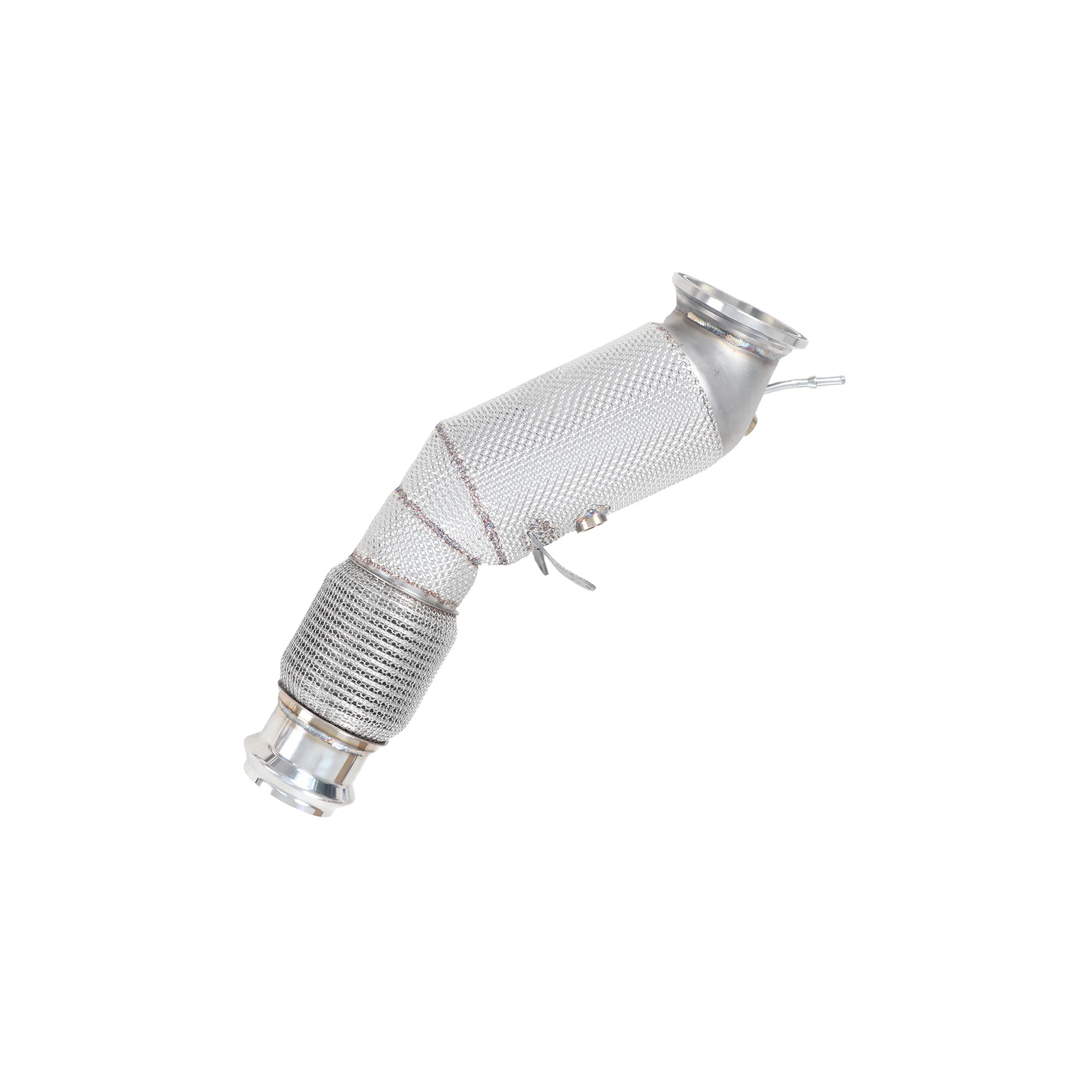 YT SS304 Downpipe Exhaust Header with Catalytic Converter for BMW 530i B46/B48 2.0T Models