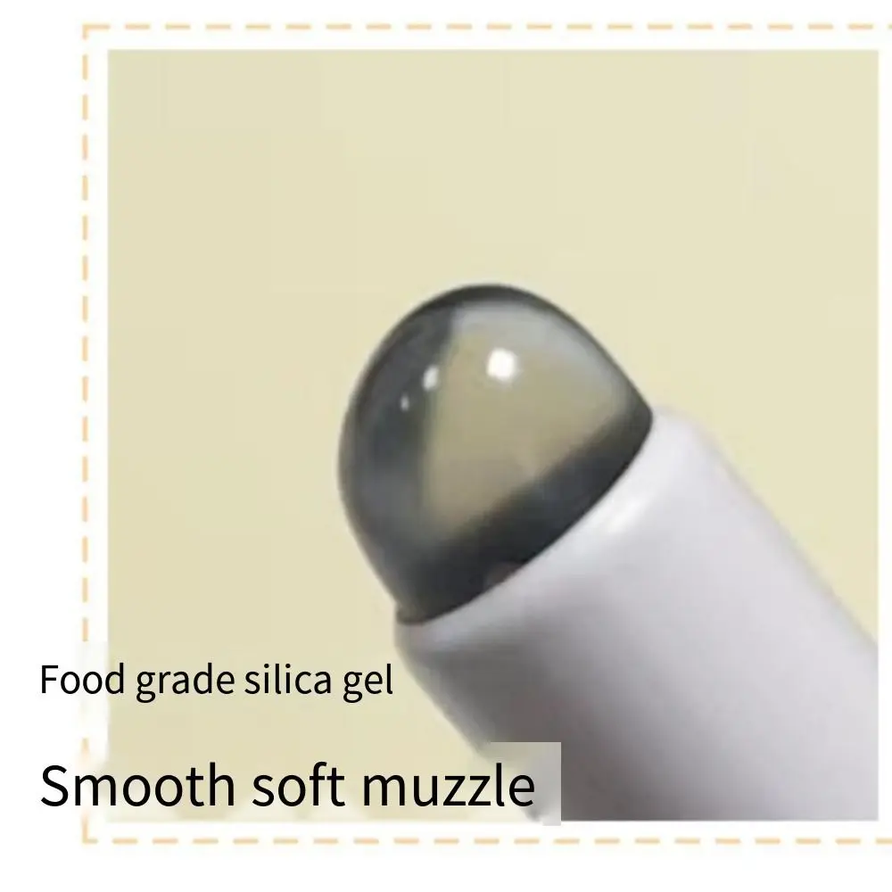 Pincel labial de silicone de cabeça redonda como pontas dos dedos sombra de olho pincel corretivo angular q pincel de maquiagem macia pincel de batom beleza