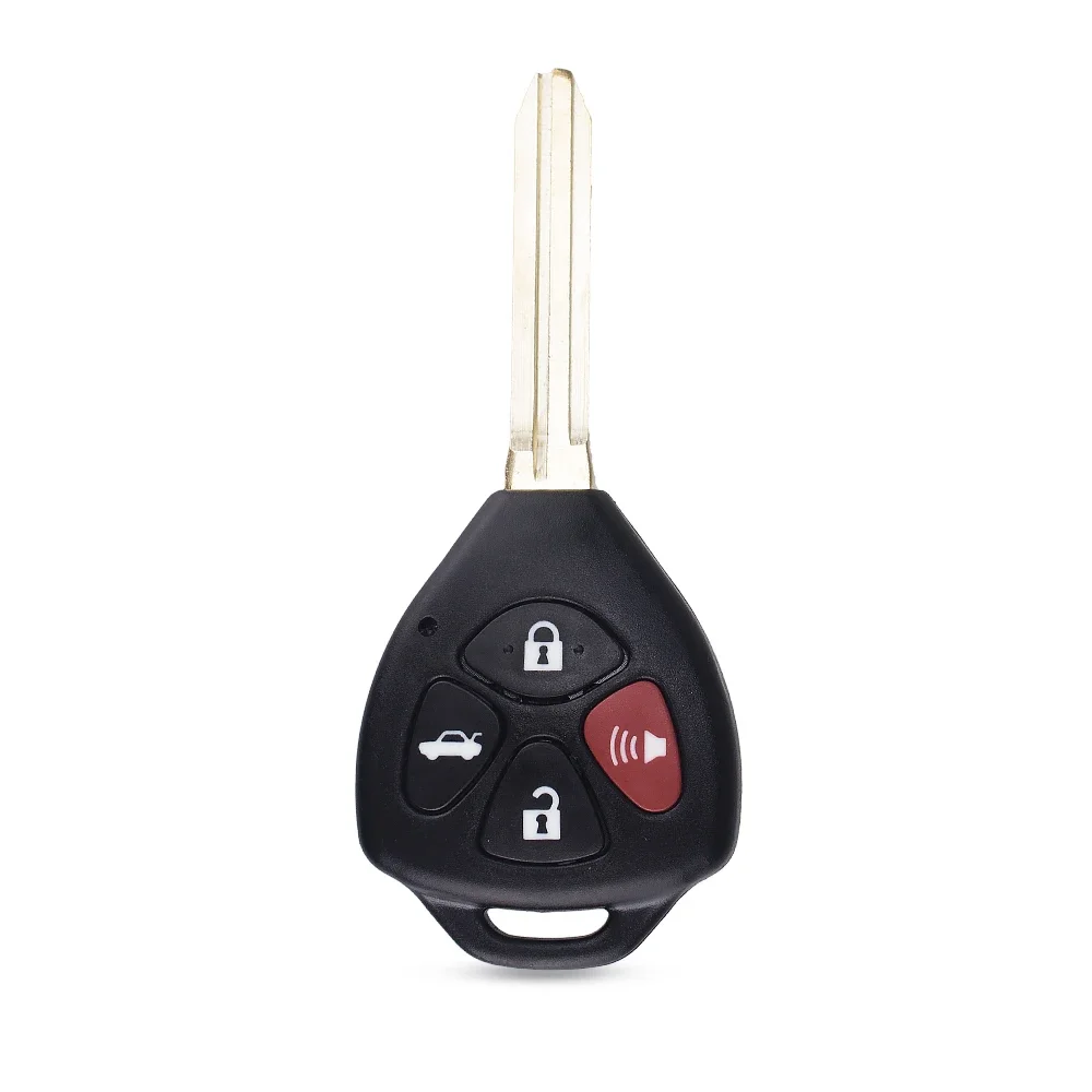 Dandkey 2 3 4 Button Car Remote Key Shell Fob For Toyota  Avalon Corolla Matrix RAV4 Venza Yaris 2007 2008 2009 Key Case TOY43