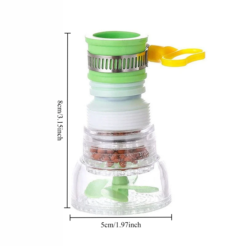 ​​Multi-Function Faucet Extender - Anti-Splash Spray Head with Water Filter,Universal Kitchen Sink Adapter for Easy Installation