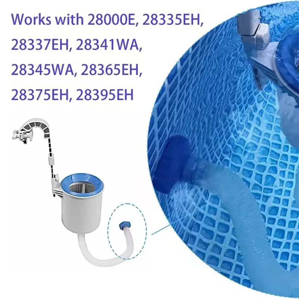 Plastic Adjustable Swimming Pool Surface Skimmer For Effortless Cleaning Portable Hose Adapter