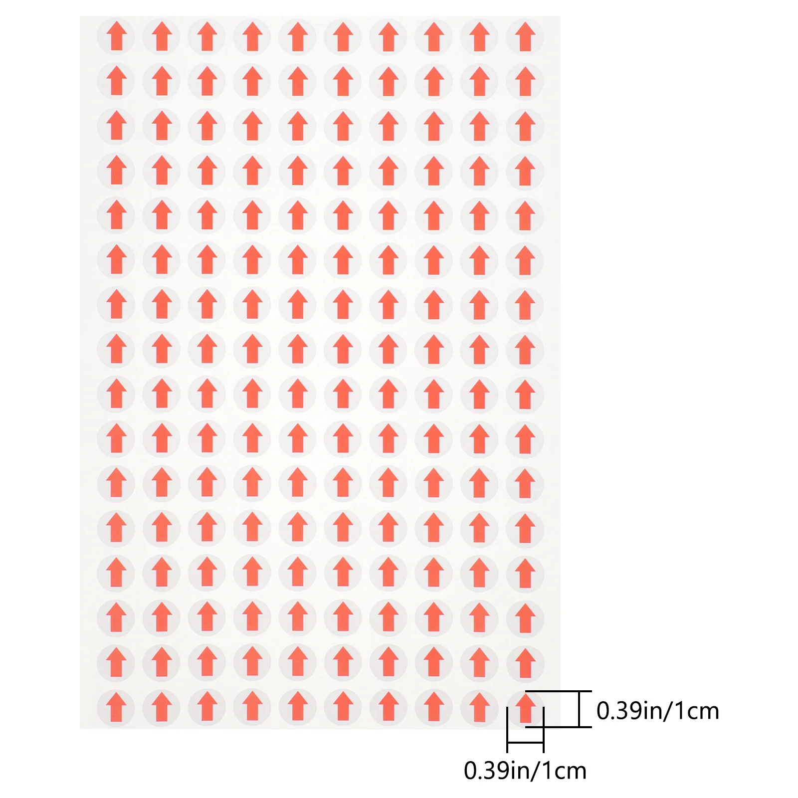 ملصقات السهم لوضع علامات على الحائط على الأرض باللون الأحمر لإشارة السلامة تحذيرية لعلامات لاصقة لتوجيه المرور #6