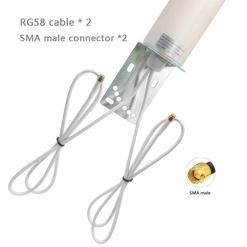 GSM/3G/LTE4G/5G， Omnidirectional, outdoor waterproof, mobile signal amplifier, high gain ocean router, demodulator antenna, GSM/