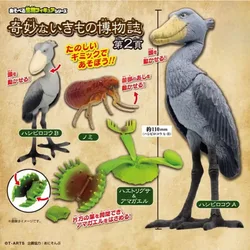 Original Gashapon Cute Anime Capsule Toys Wonderful Creature Shoebill Corpse Flower Flea Figurine Kawaii Action Figure Gift