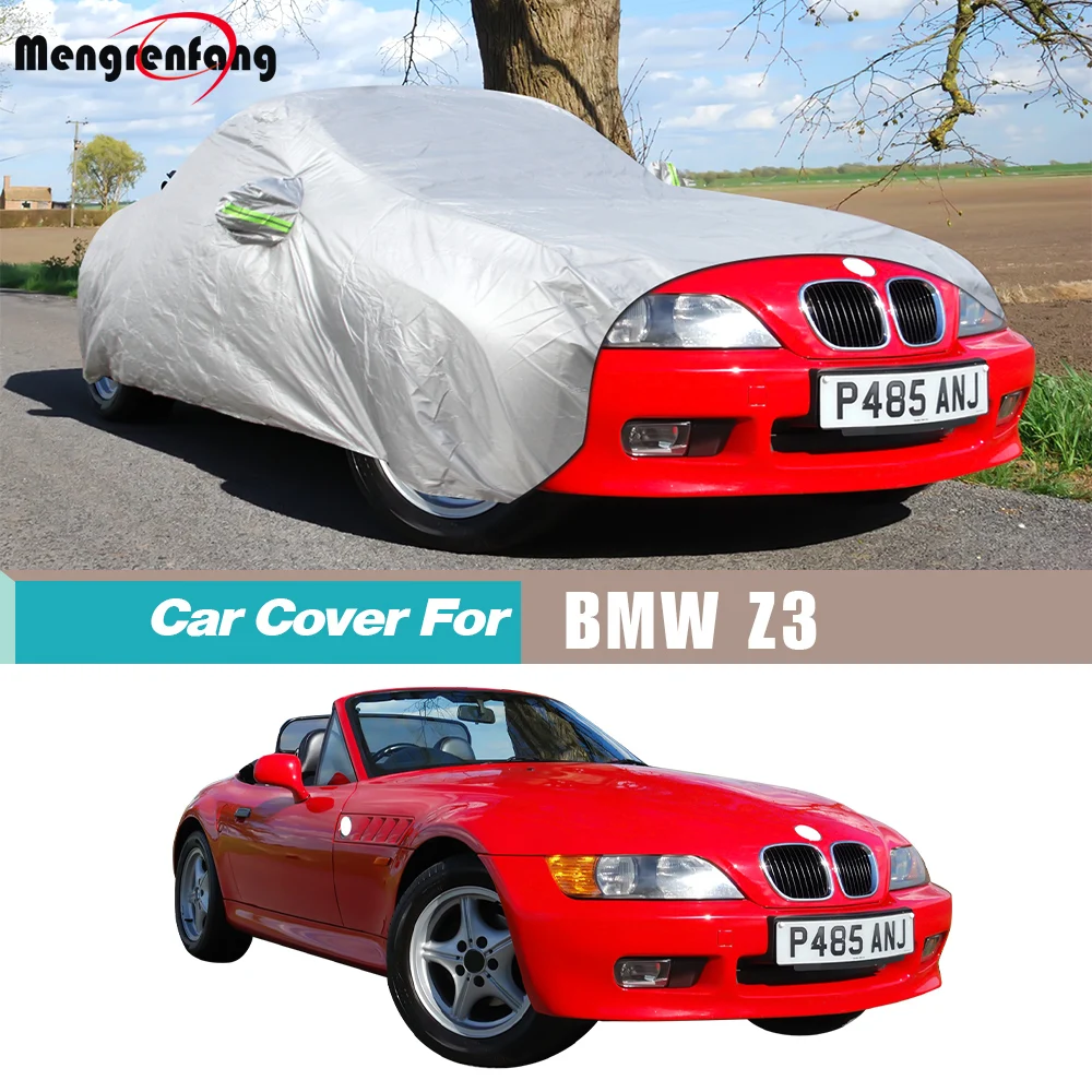 

Full Car Cover Windproof Anti-UV Sun Rain Snow Dust Prevent Cover For BMW Z3 1996-2002