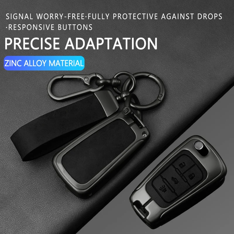 Key Fob Case Cover For Buick Encore LaCrosse Skylark Rendezvous Chevrolet Cruze Sonic Trax Onix Tahoe 2011