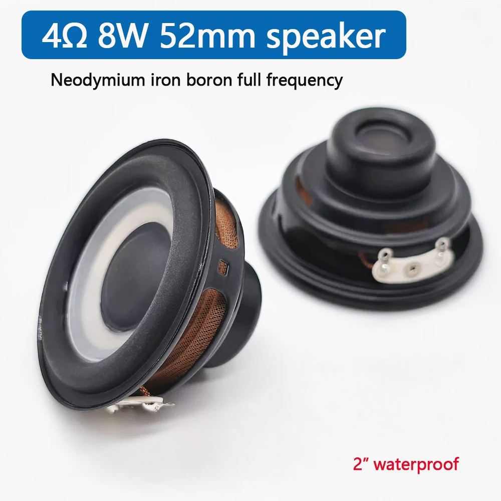 

4Ohm 8W speaker waterproof Neodymium iron boron full frequency for bluetooth speaker