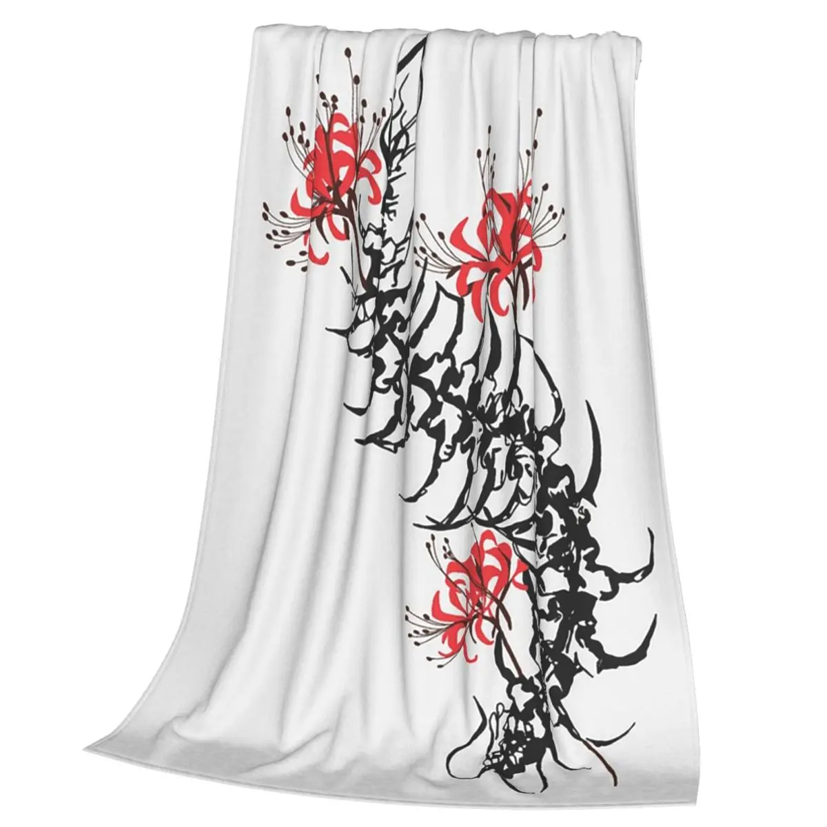 Tokyo Ghoul Anime Blanket Soft Warm Flannel Throw Blanket Plush for Bed Living room Picnic Travel Home Couch