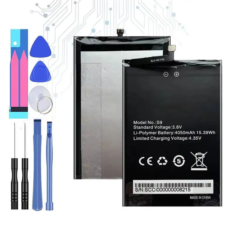 

Mobile Phone Battery 4050Mah Durable For Homtom S9 Plus