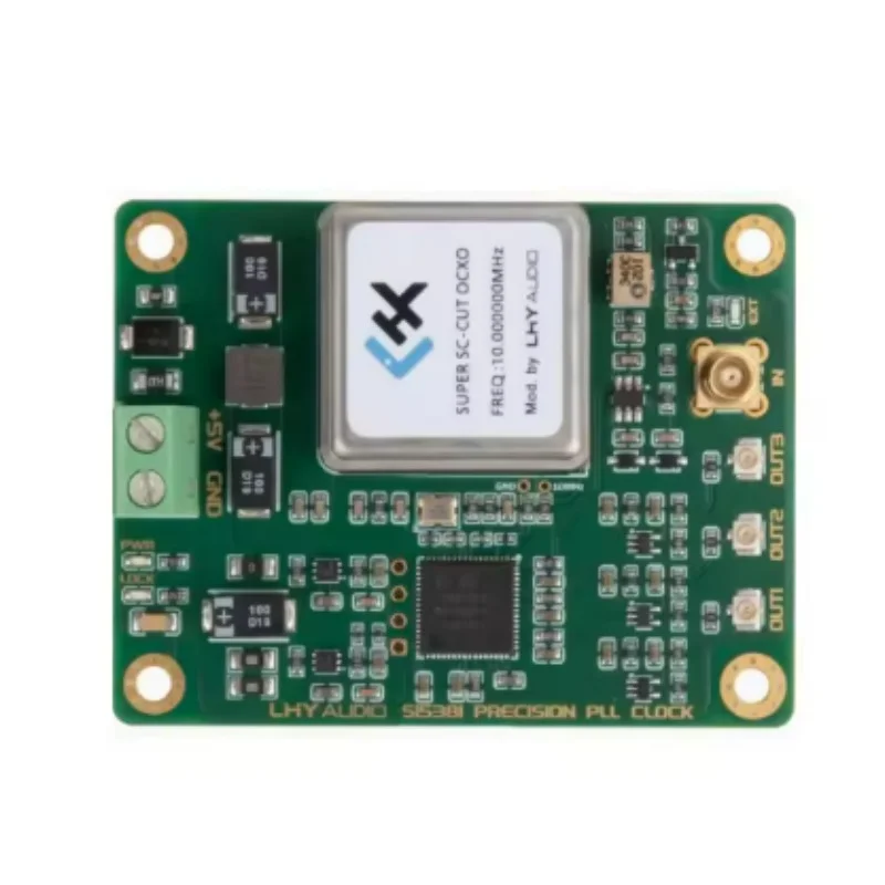 OCXO Constant Temperature Crystal Oscillator Clock Upgrade Board 22/24/25MHz Multi-channel Frequency PLL Output