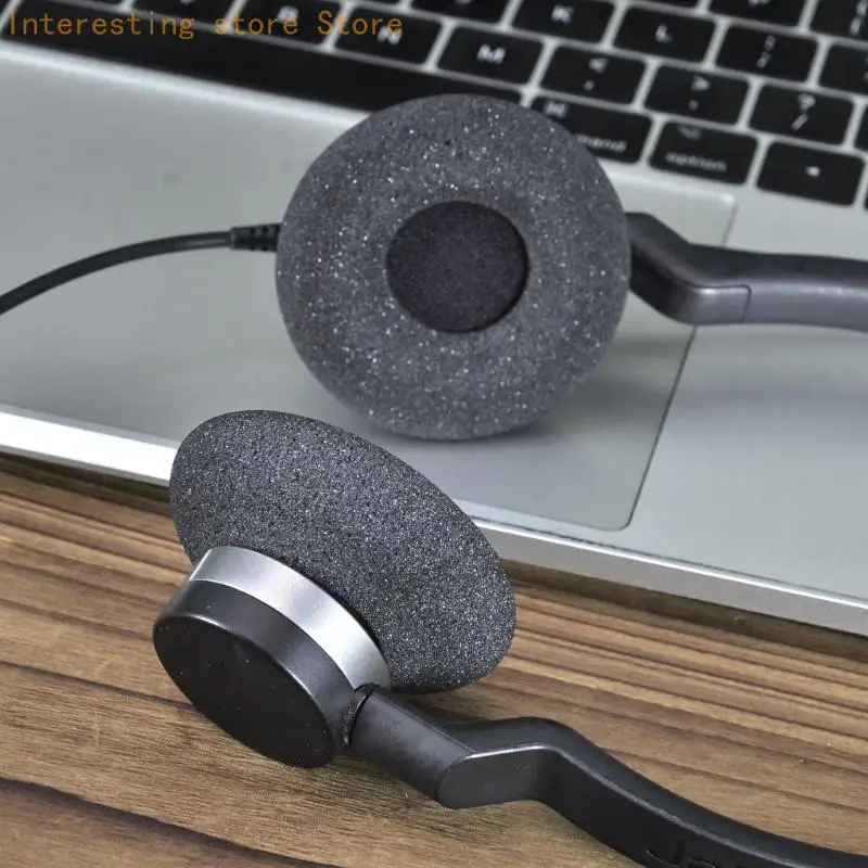 Atmungsaktive Ohrpolster für Biz2300 USB Biz2300QD-Headsets Ohrpolster aus dichtem Schaumstoff für verbesserte – Detail 8