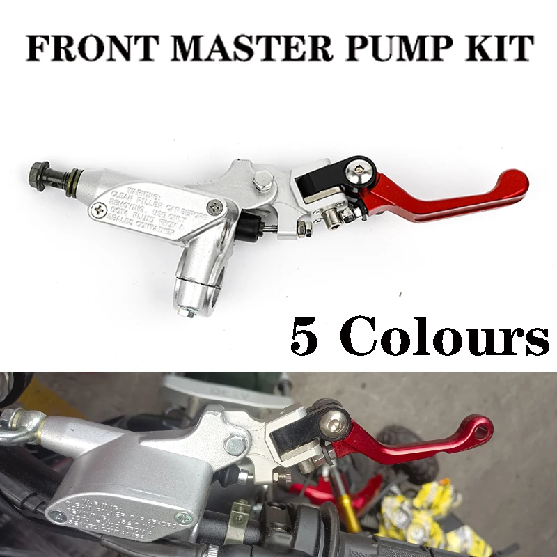 دراجة نارية الجبهة الفرامل مضخة أسطوانة رئيسية الفرامل الهيدروليكية رافعة ل Kayo K6 T6 T4 BSE زوما SHR-1/3/5 BNK1/3/5 الترابية دراجة الطرق غير الممهدة