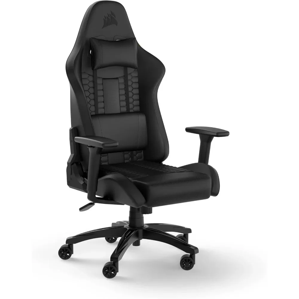 TC100 Silla para juegos relajada, talla única, negra