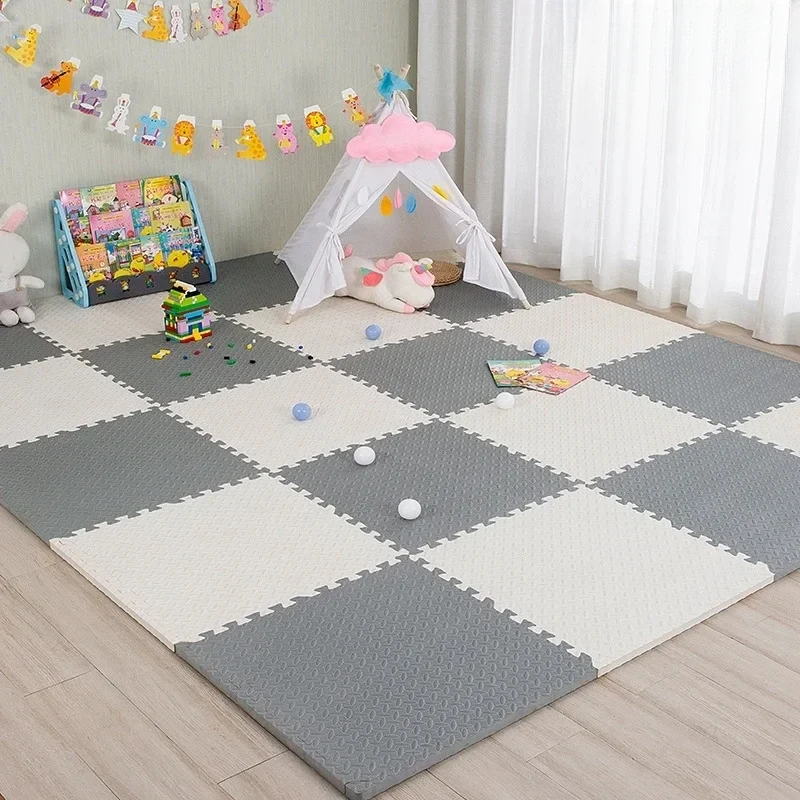 Foam Baby Play Mat Puzzle Mats Kids Interlocking Exercise Tiles Rugs Floor Tiles Toy Carpet Soft Carpet 30*30*1cm Goma Eva Floor