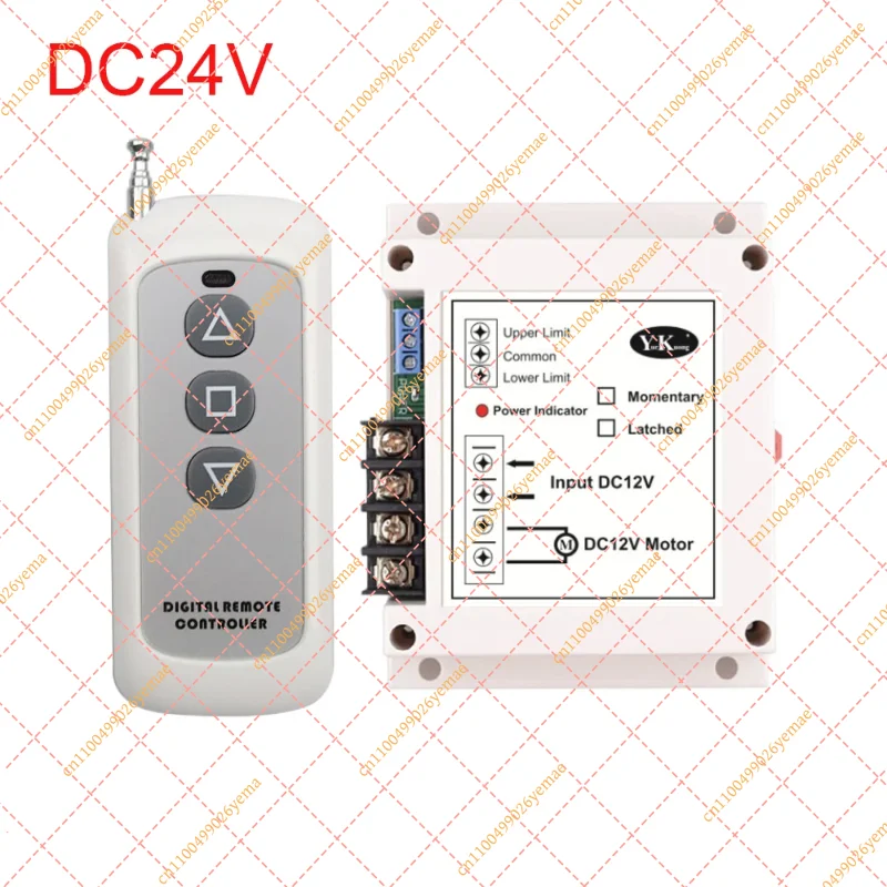 40A 400W DC 12V/24V Motor Controller Wireless Remote Forward Reverse Switch