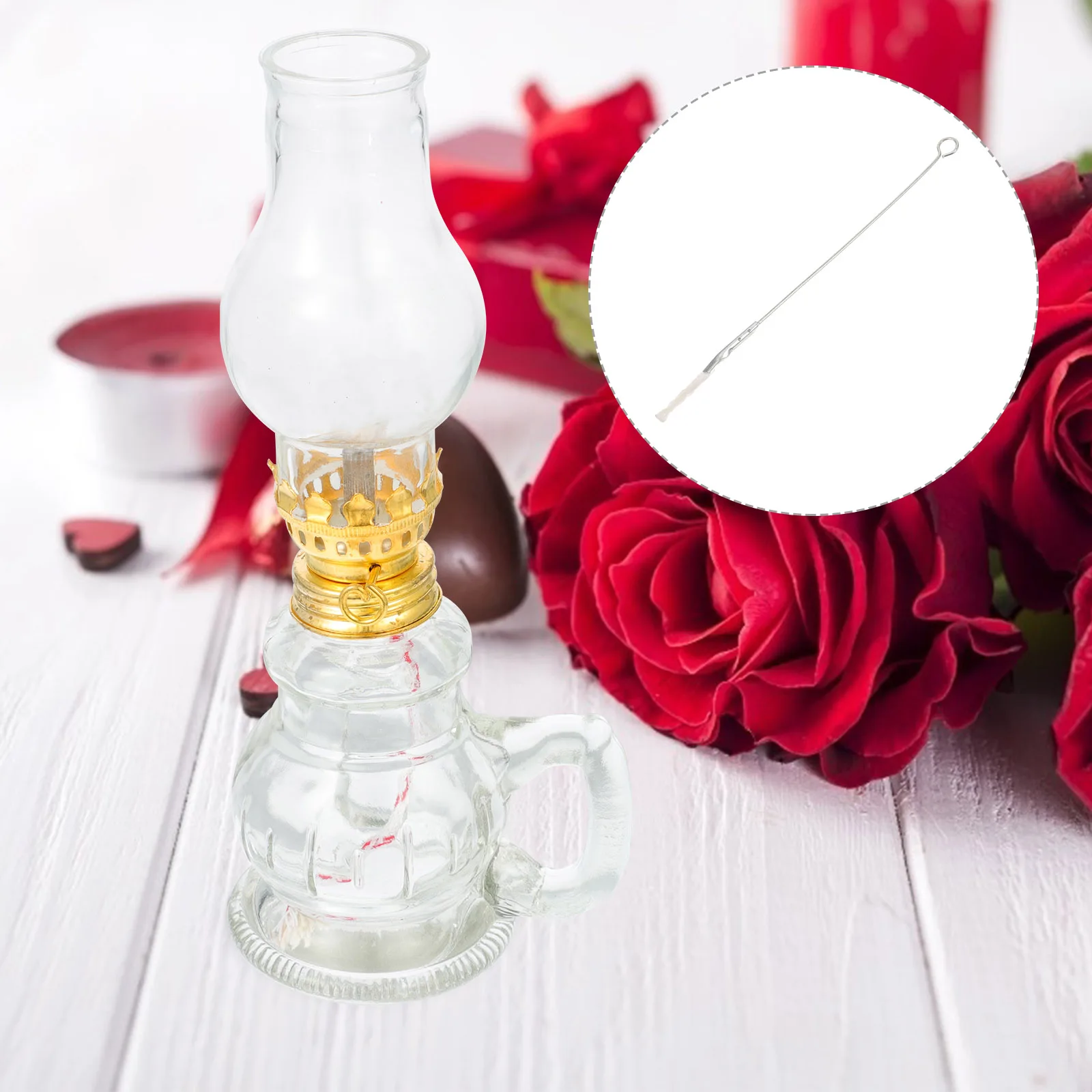 

Wicks Furnace Light Accessories Portable Oil Lamps Household C Supplies Replaceable Lantern Wick DIY Lamp Wick Butter for Oil