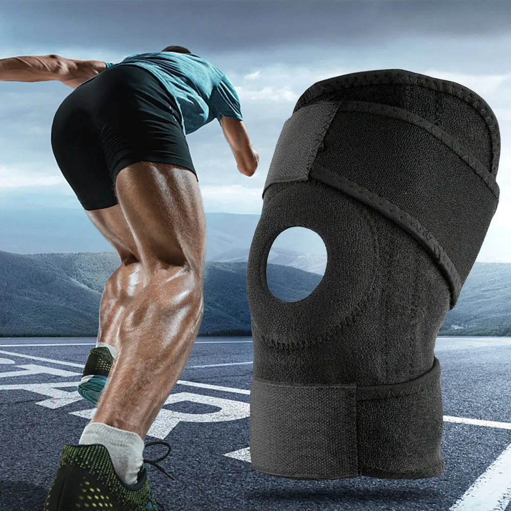 Knee Brace Knee Pad Knee Pain Injury Recovery Compression Knee Sleeve For Men Women for Hiking Soccer Basketball Running Tennis