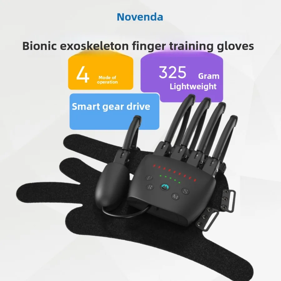 Rehabilitation Trainer Hemiplegia Exercise Gloves Equipment Stroke Bionic Exoskeleton Finger Massage Instrument